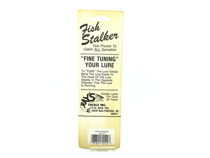 Catchmore Fish-Stalker, Blue Chrome Color on Card