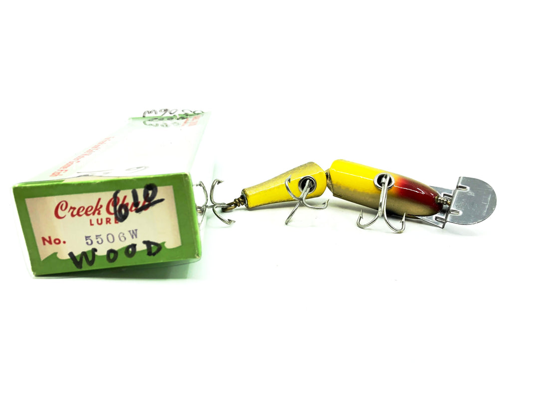 Creek Chub Jointed Snook Pikie 5500, Gold Scale Color 5506 with Box-Tough Special Order