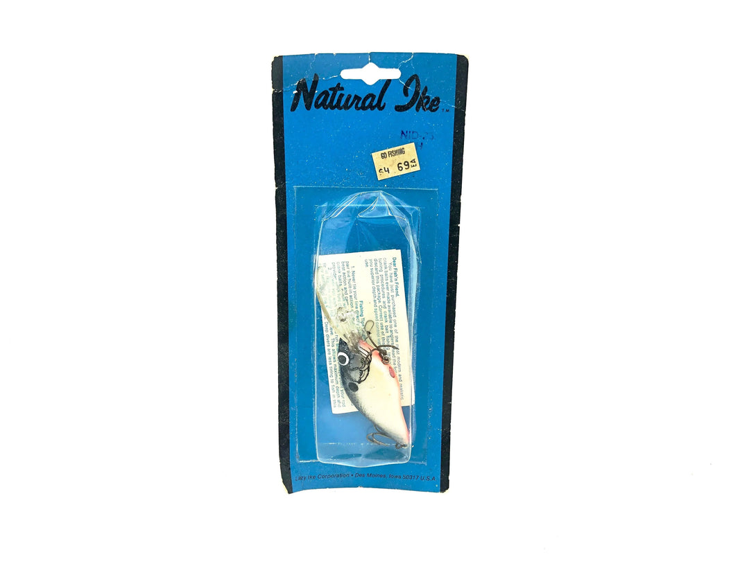 Lazy Ike Natural Ike Shad Color NID-25 SH on Card