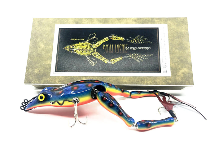Macatawa Bait Co. Musky Frog, Poison Dart Frog Color w/Box