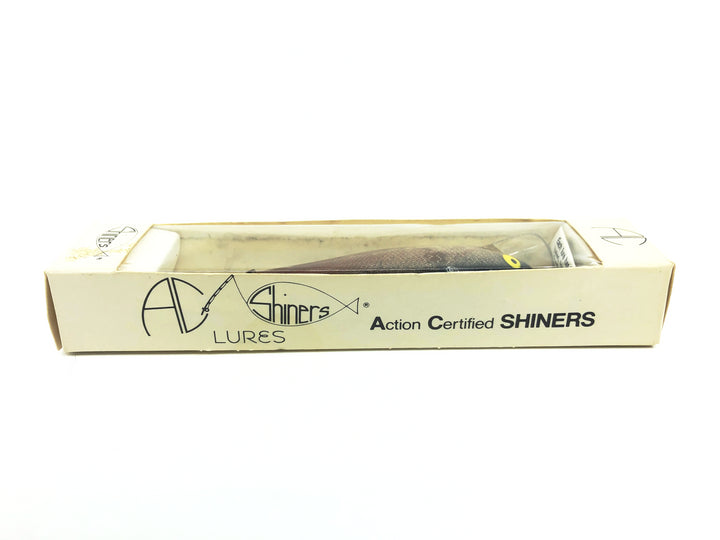 A.C Shiner #00 Medium Runner, Silver/Black Back Color with Box