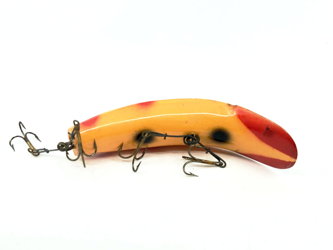 Helin Flatfish S3, LOB Light Orange Red Tip Black Stripe Color