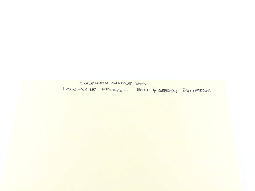 Macatawa Bait Co. Musky Frog Salesman Sample Box w/Box