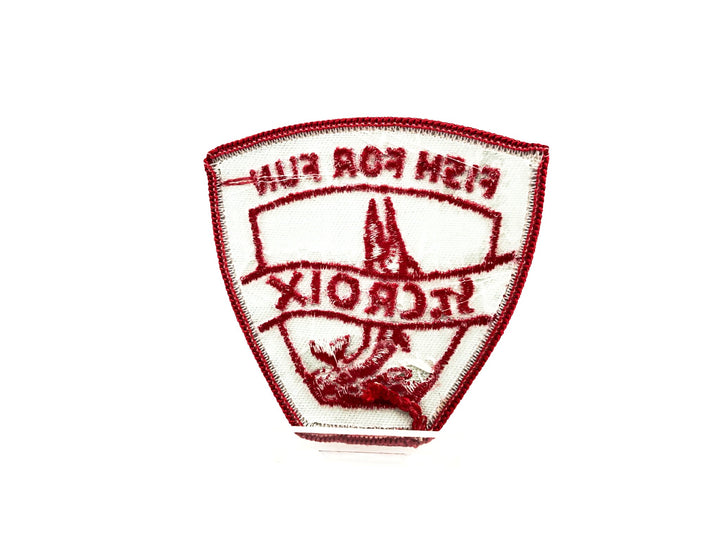St. Croix Fish For Fun Vintage Fishing Patch