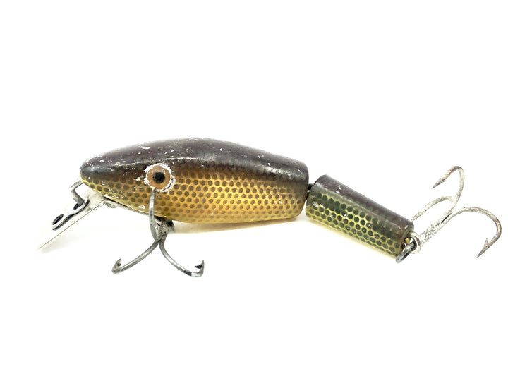 L & S Pike-Master Sinker 30M, Brown Scale/Yellow Color