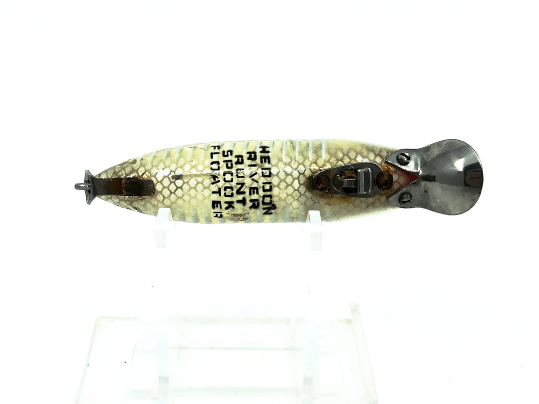 Heddon River Runt Spook Floater 9400, XRW White Shore Minnow Color