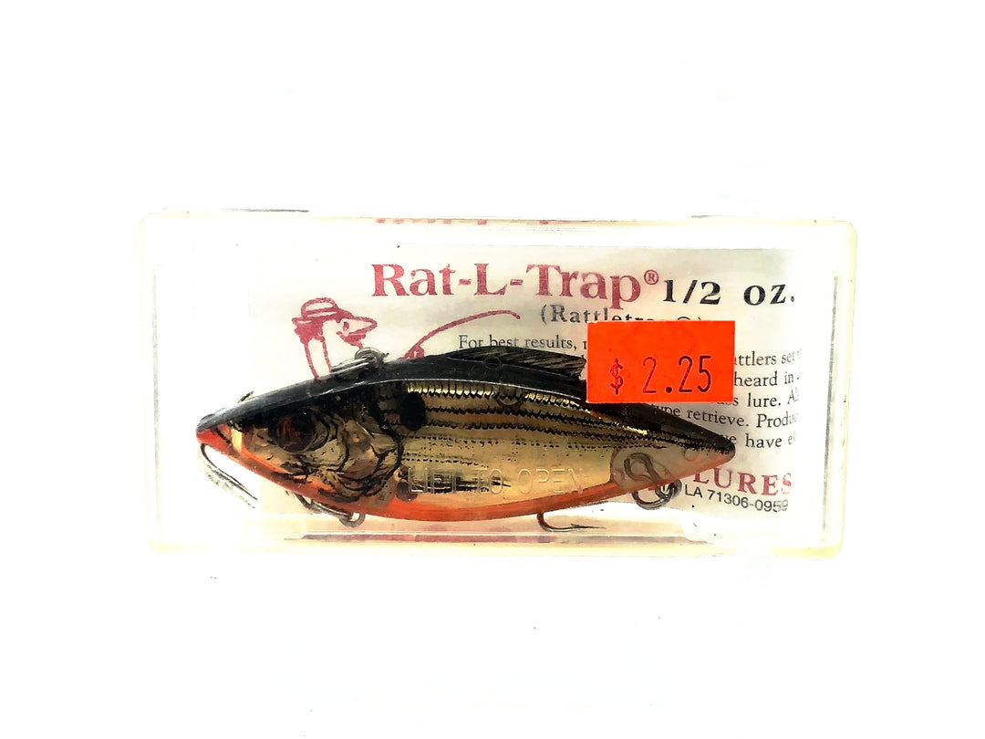 Bill Lewis Classics Rat-L-Trap L2 Lectric Gold Color 1/2 oz with Box Old Stock