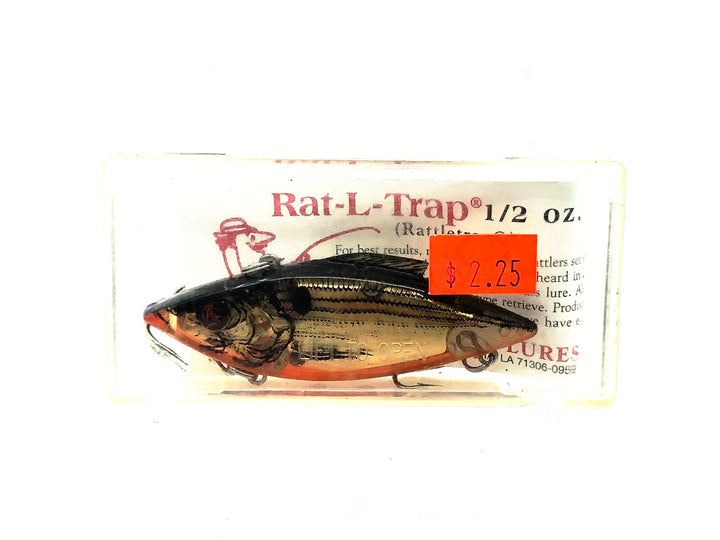 Bill Lewis Classics Rat-L-Trap L2 Lectric Gold Color 1/2 oz with Box Old Stock