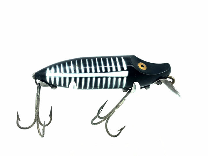 Heddon River Runt Spook Floater 9400, XBW Black Shore Minnow Color