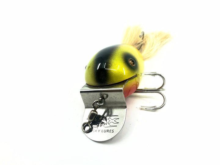 Musky Dan (XXX Lures) Husky Dingbat, Gold Scale/Black Back w/COA