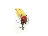 Heddon Crab Wiggler #1800, RET Red Eyes & Tail Color