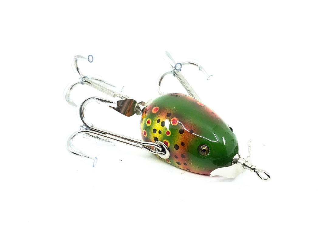 Musky Dan (XXX Lures) Kent Frog, Brook Trout Color