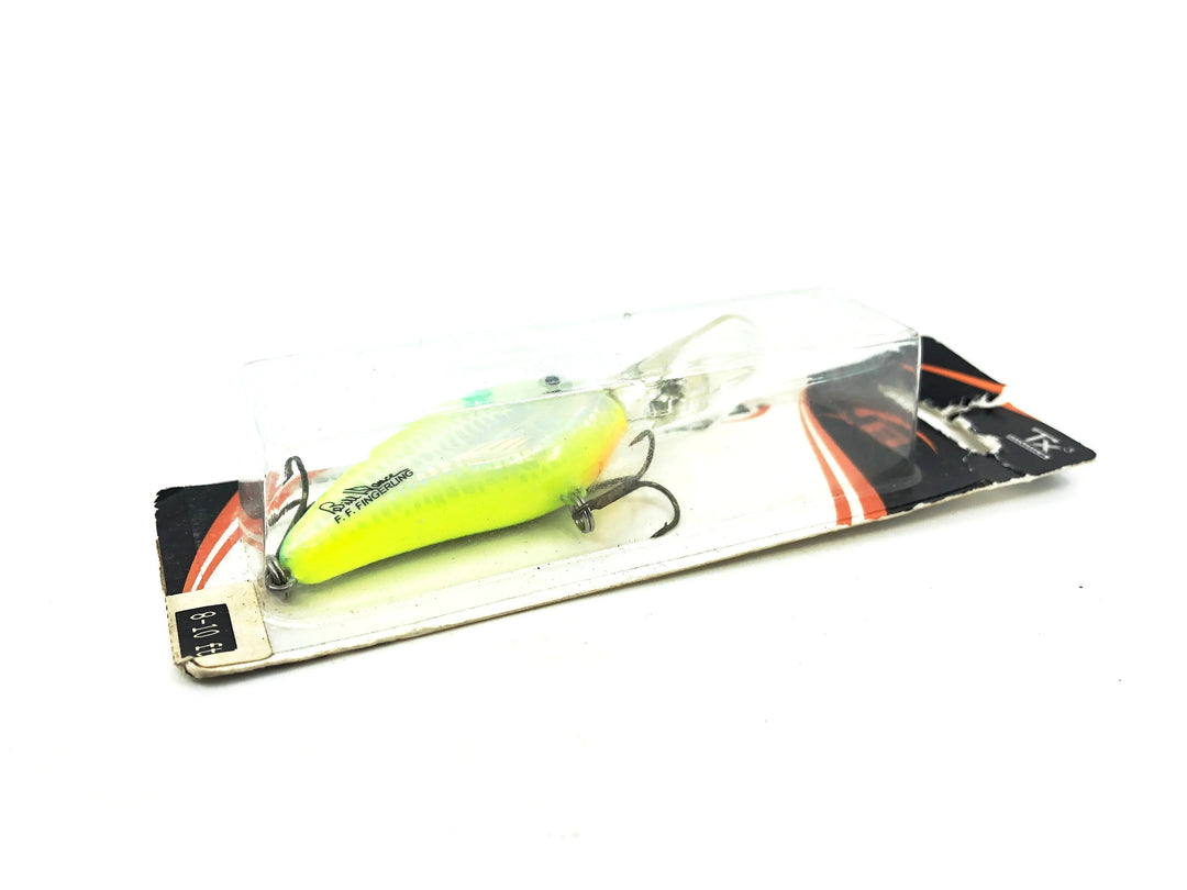 Bomber Fat Free Fingerling Shad, Dance's Citrus Shad Color on Card