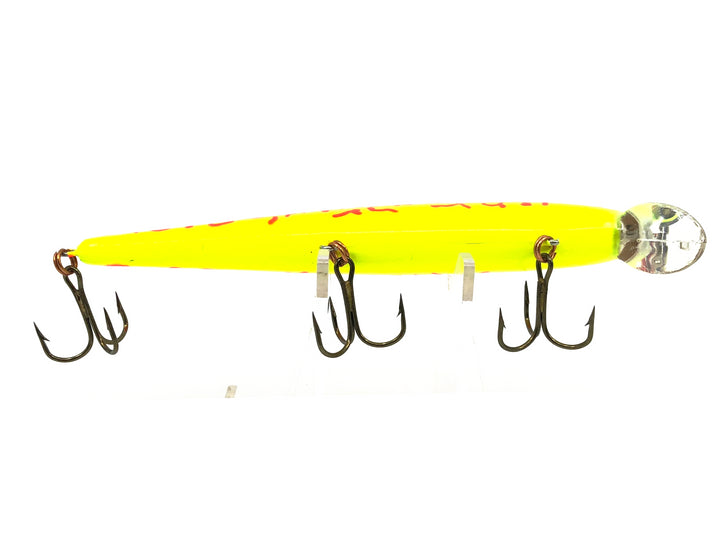 Bomber Long A 15A, Special Order FYFD Chartreuse Body Black Orange/Coachdog Color