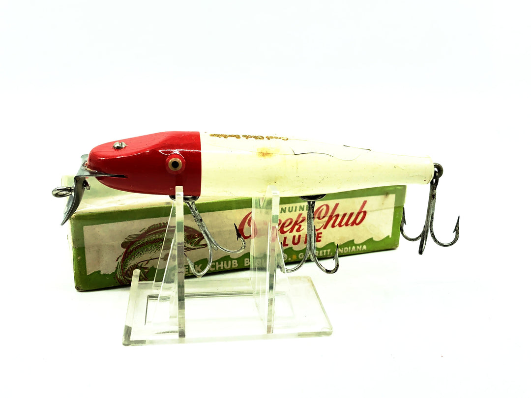 Creek Chub 700 Pikie, 702 Red Head/White Color with Box