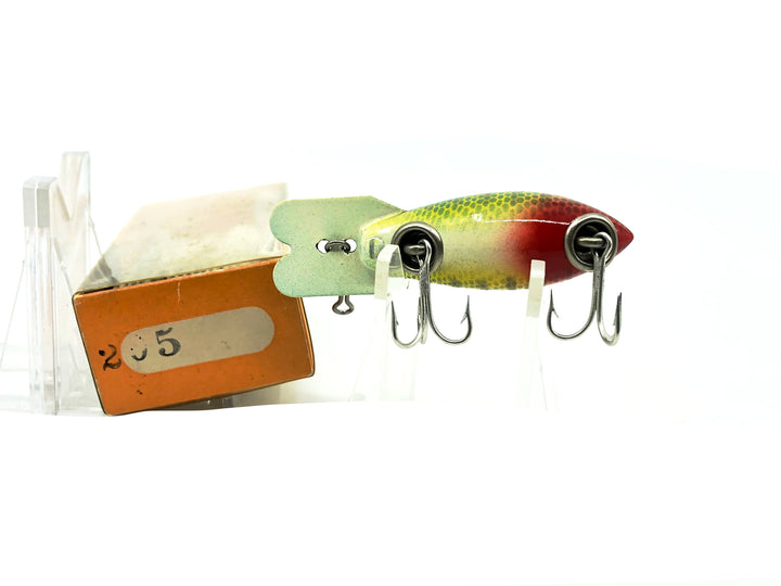 Bomber Wooden 200 Series, #05 Green Perch Color with Box
