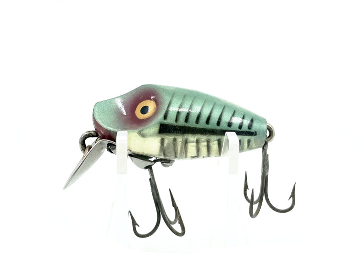 Heddon Midgit Digit River Runt Spook 9020, XRG Green Shore Color