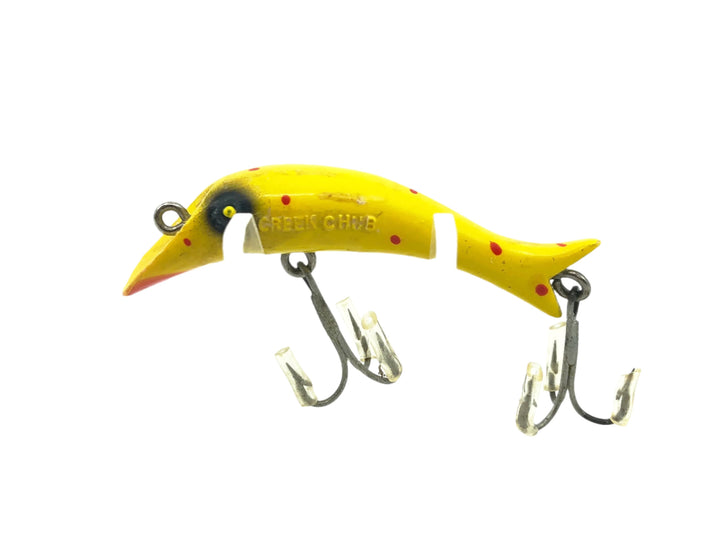 Creek Chub 9700-P Nikie, #14 Yellow Spotted Color 9714-P