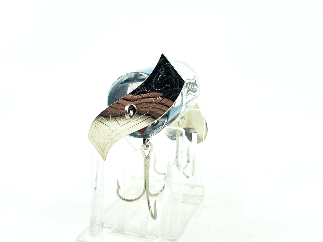 Flyer's Japanese Surface Lures, Clear/Blue Head Color