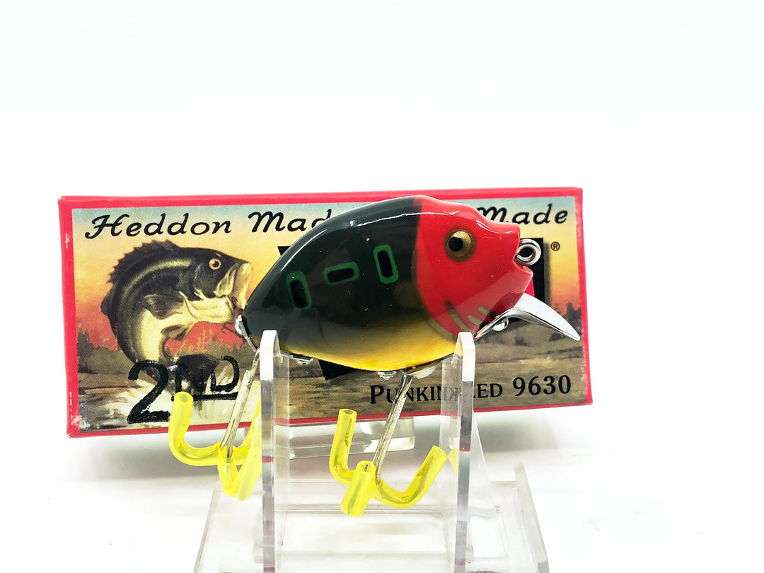Heddon 9630 2nd Punkinseed X9630BFRHG Bullfrog/Red Head Color New in Box