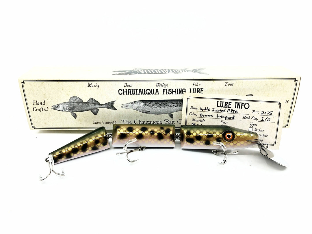 Chautauqua Double Jointed Pikie, Brown Leopard Color