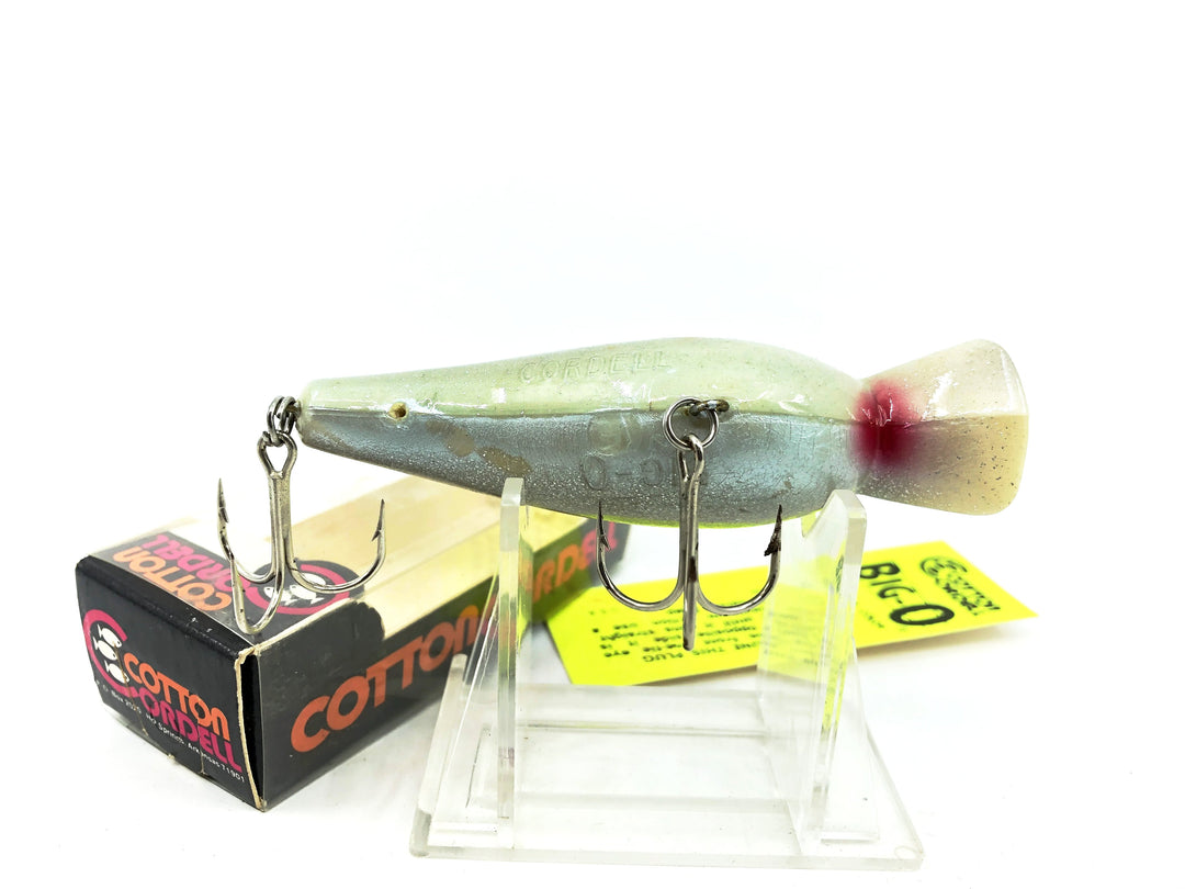 Cotton Cordell 8000 Big-O, #01 Silver Flake Color with Box