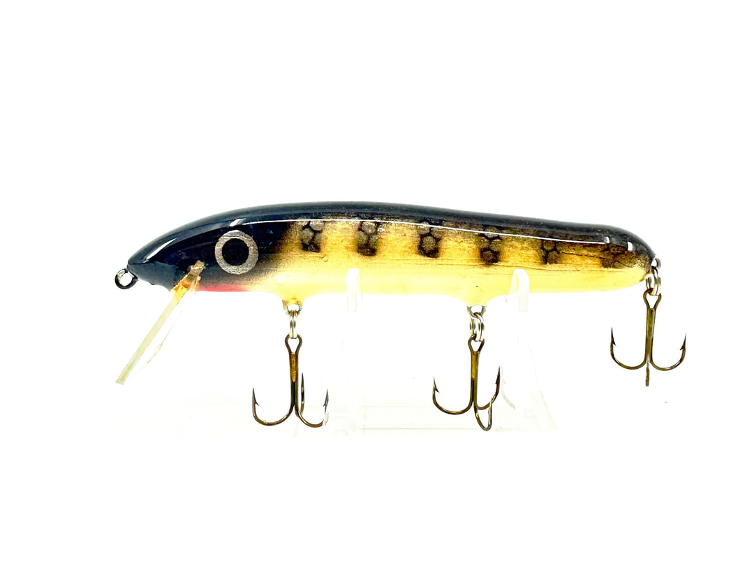 Crane 205 Musky Lure, Black Bars/White Belly Color