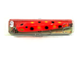 Creek Chub Wooden Giant Straight Pikie 6800, Orange Spotted Color, New on Card Old Stock