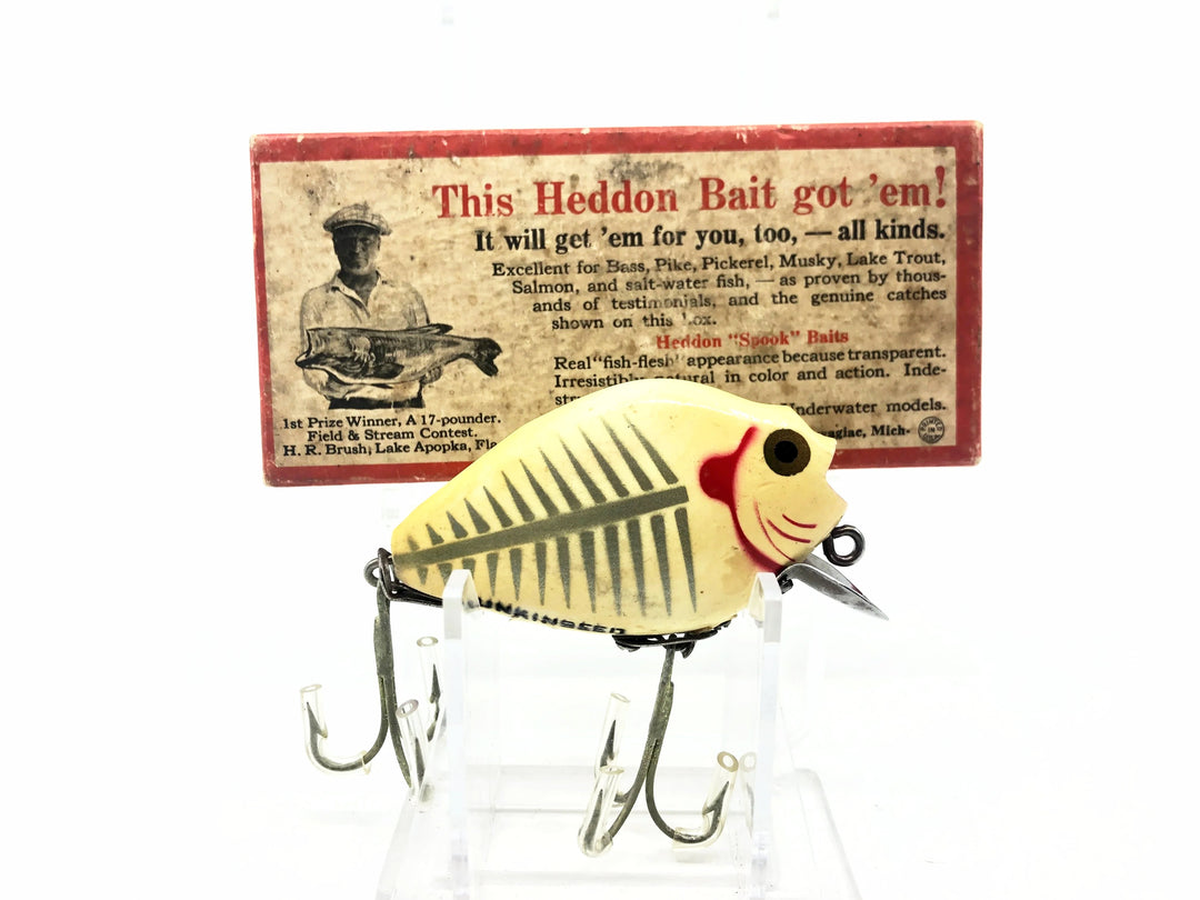 Heddon Punkinseed 740, XS White Shore Color w/Box