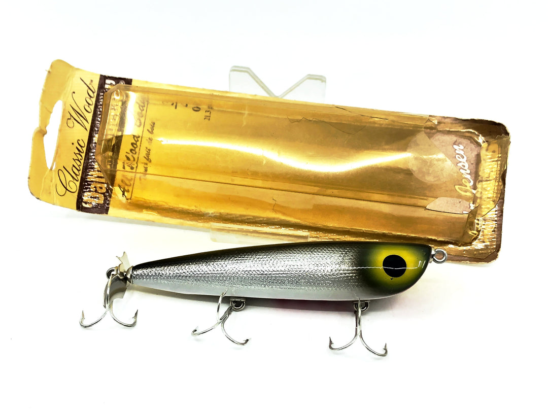 Luhr-Jensen Dalton Special Wood, Silver Scale/Black Color with Card