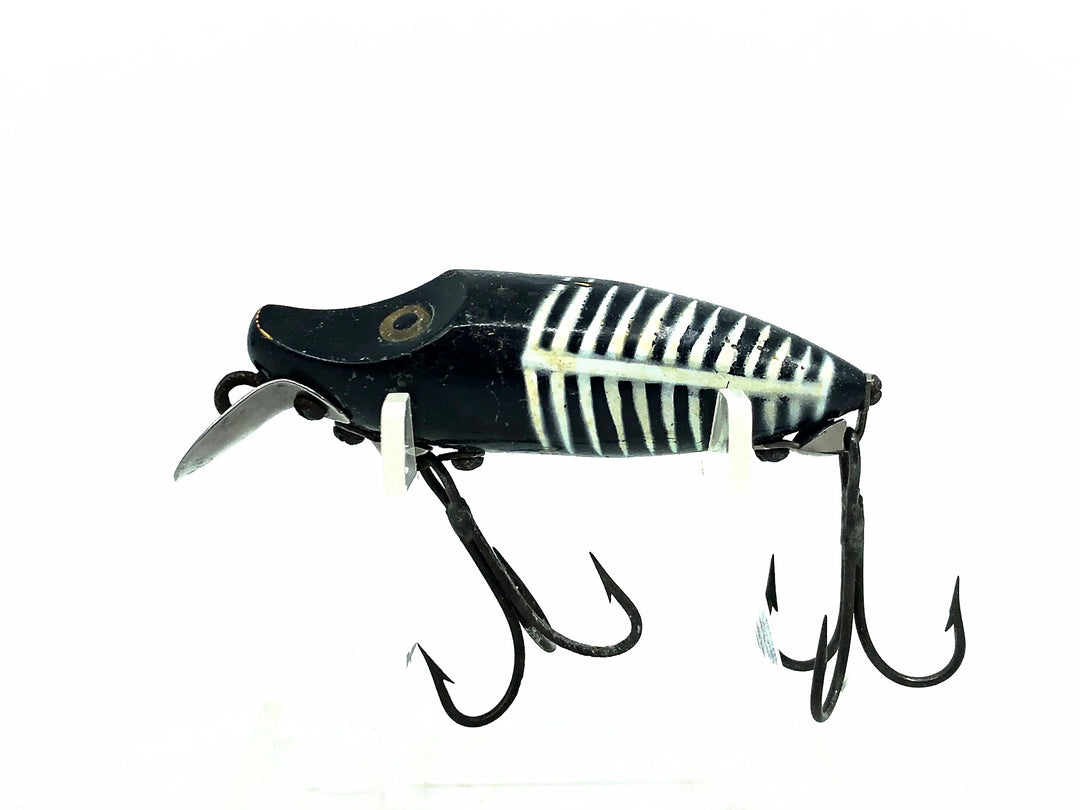 Heddon River Runt Spook Sinker 9110, XBW Black Shore Color