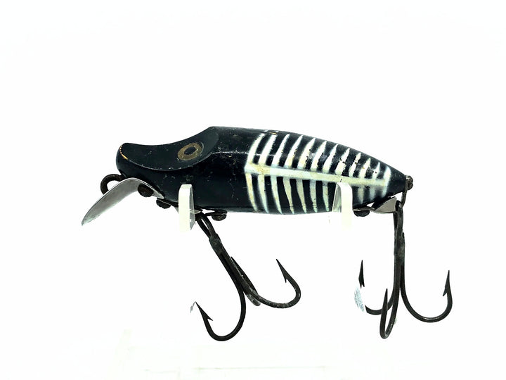 Heddon River Runt Spook Sinker 9110, XBW Black Shore Color