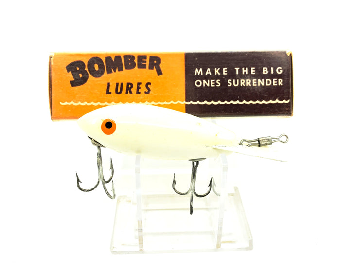 Bomber Wooden 500 Series, #01 White Color with Box