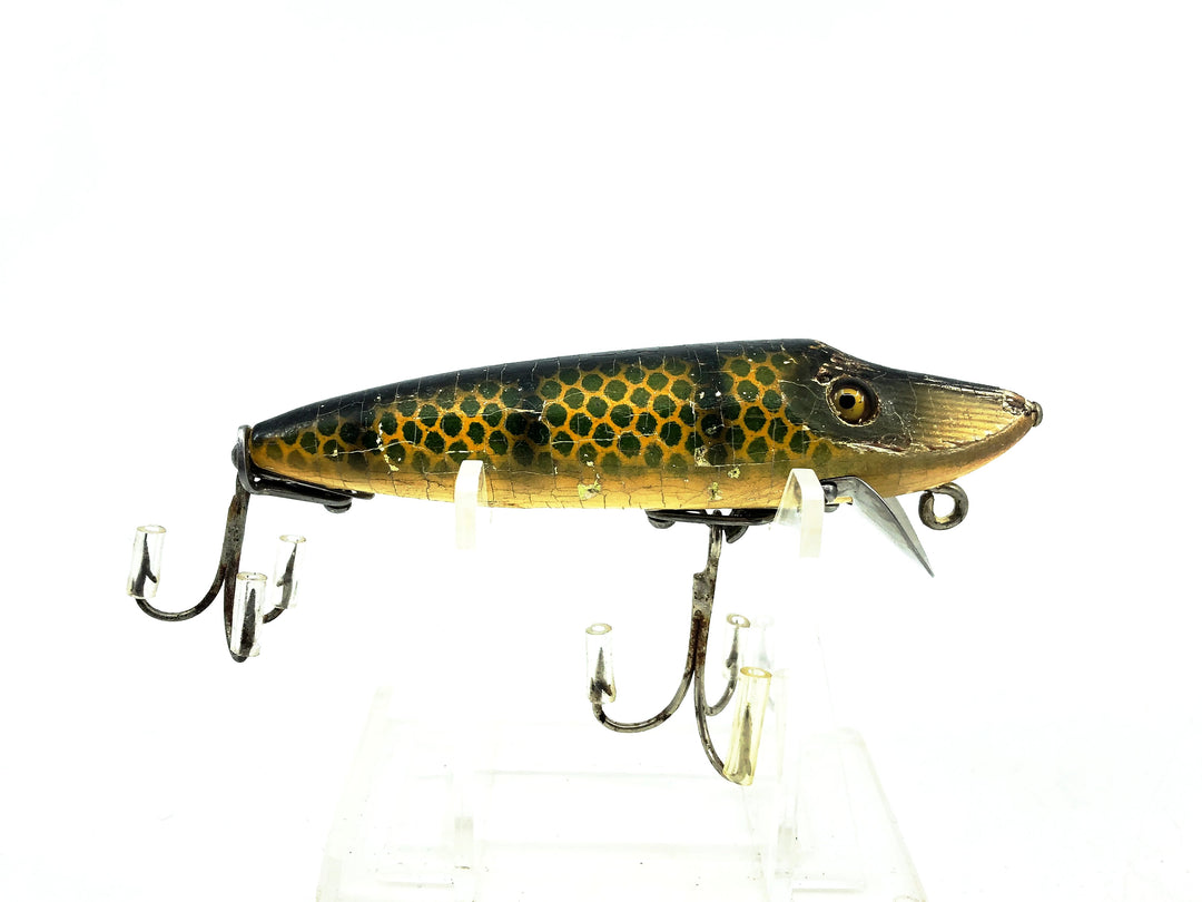 Heddon Wooden Baby Vamp 7400, M Pike Color