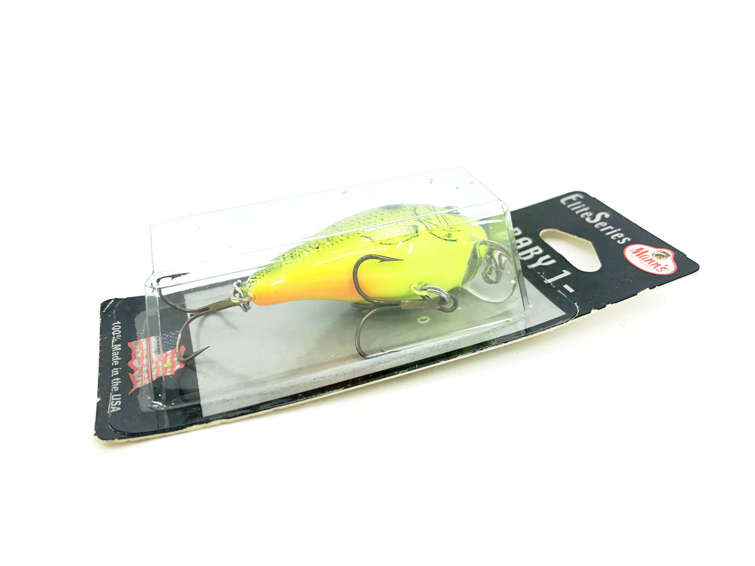 Mann's Elite Baby 1- Minus, Chartreuse Threadfin Color on Card