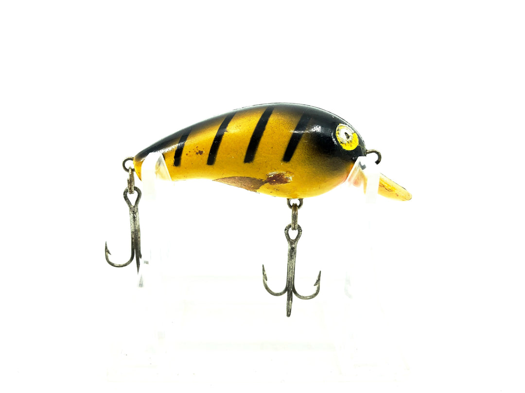 Unknown Big-O Type Lure, Yellow/Black Ribs Color