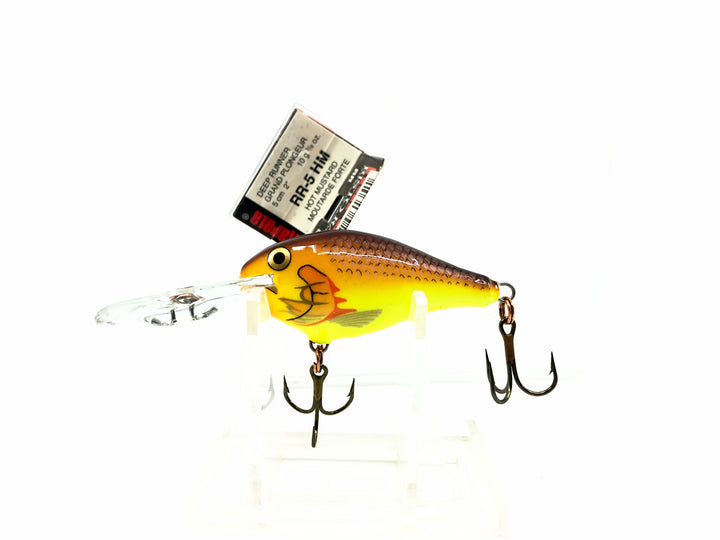 Rapala Risto Rap RR-5, HM Hot Mustard Color w/Box