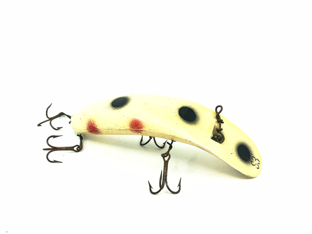 Helin Flatfish S3, WH White/Spots Color