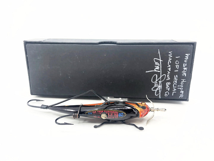 Macatawa Bait Co. Large Grasshopper Lure w/ Signed Box - Muskie Hopper, 1 of 1, 2021