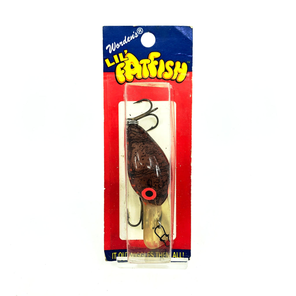 fat fish steelhead lure Worden's 1/4oz Lil' Fatfish, Rusty Craw Color – My Bait Shop, LLC