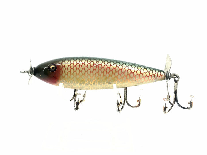 Creek Chub 1500 Injured Minnow / Flatside Chub, 1505 Red Side Color