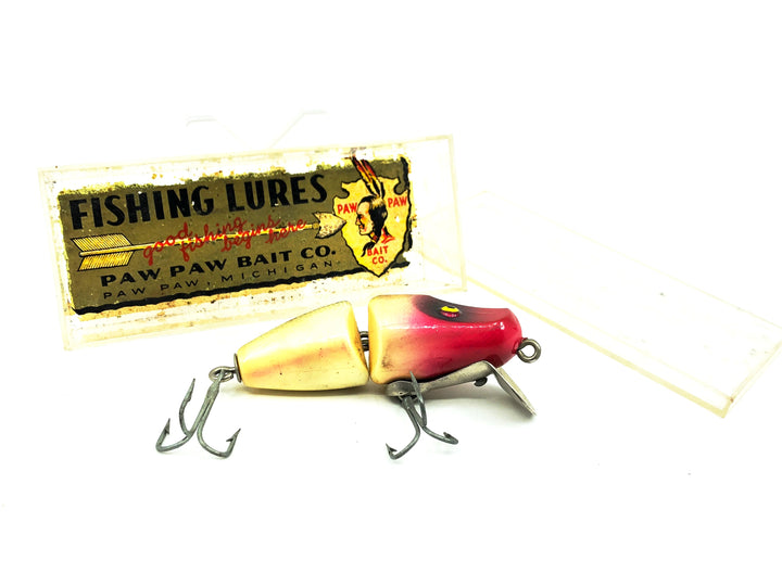 Paw Paw 9100-J Series, LJ Silver Scale/Red Head and Stripes Color with Box