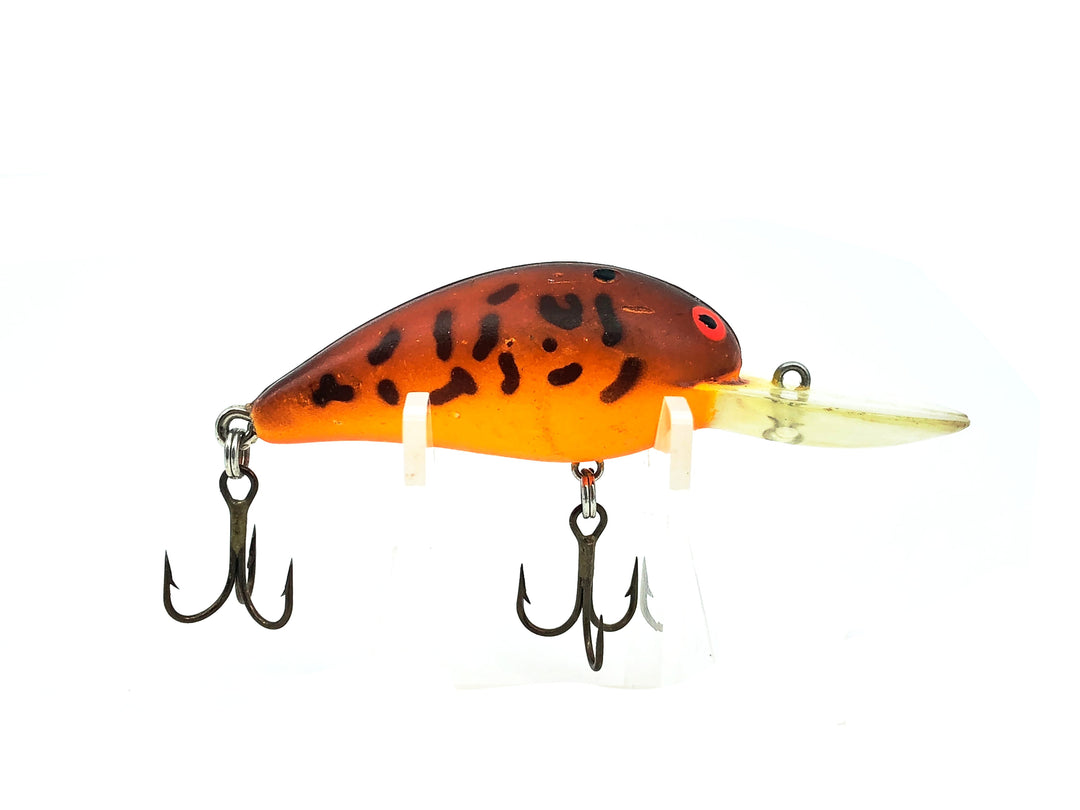 Bomber Model A 6A, E4 Dull Brown/Orange Crawdad/Orange Belly Color Screwtail Model