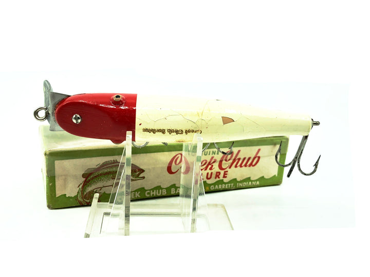 Creek Chub 700 Pikie, 702 Red Head/White Color with Box
