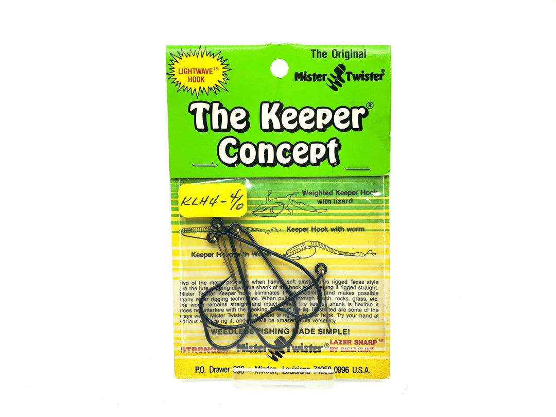 Mister Twister The Keeper Concept, Size 4/0 - 4 Pack