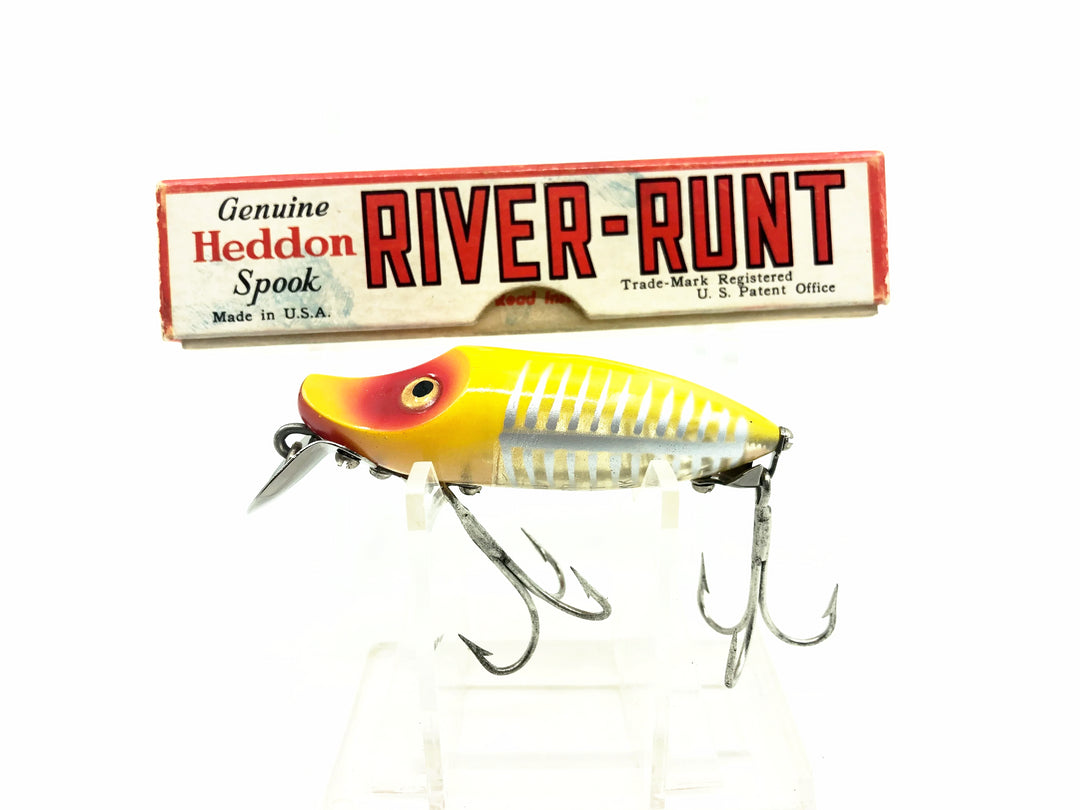 Heddon River Runt Spook Sinker 9110-XRY, Yellow Shore Minnow Color with Box