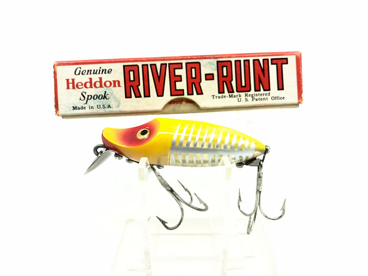 Heddon River Runt Spook Sinker 9110-XRY, Yellow Shore Minnow Color with Box