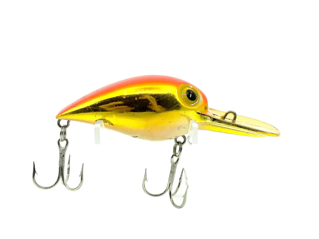 Storm Magnum Wiggle Wart AV109, Metallic Gold/Fluorescent Red Back Color