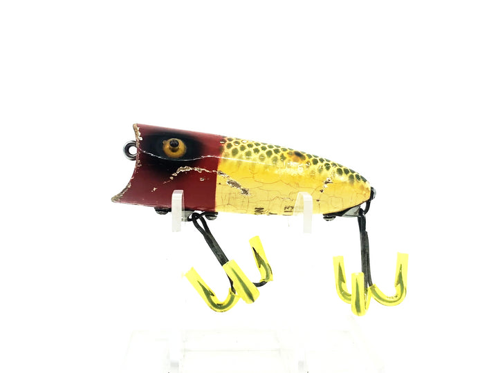 Heddon Baby Lucky 13 in JRH Frog Scale Red Head Color