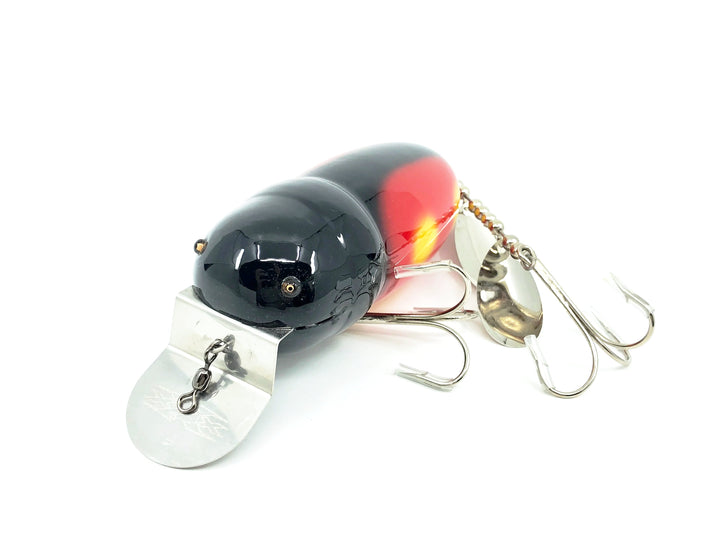 Musky Dan (XXX Lures) Monster Beetle, Red Beetle Color w/COA